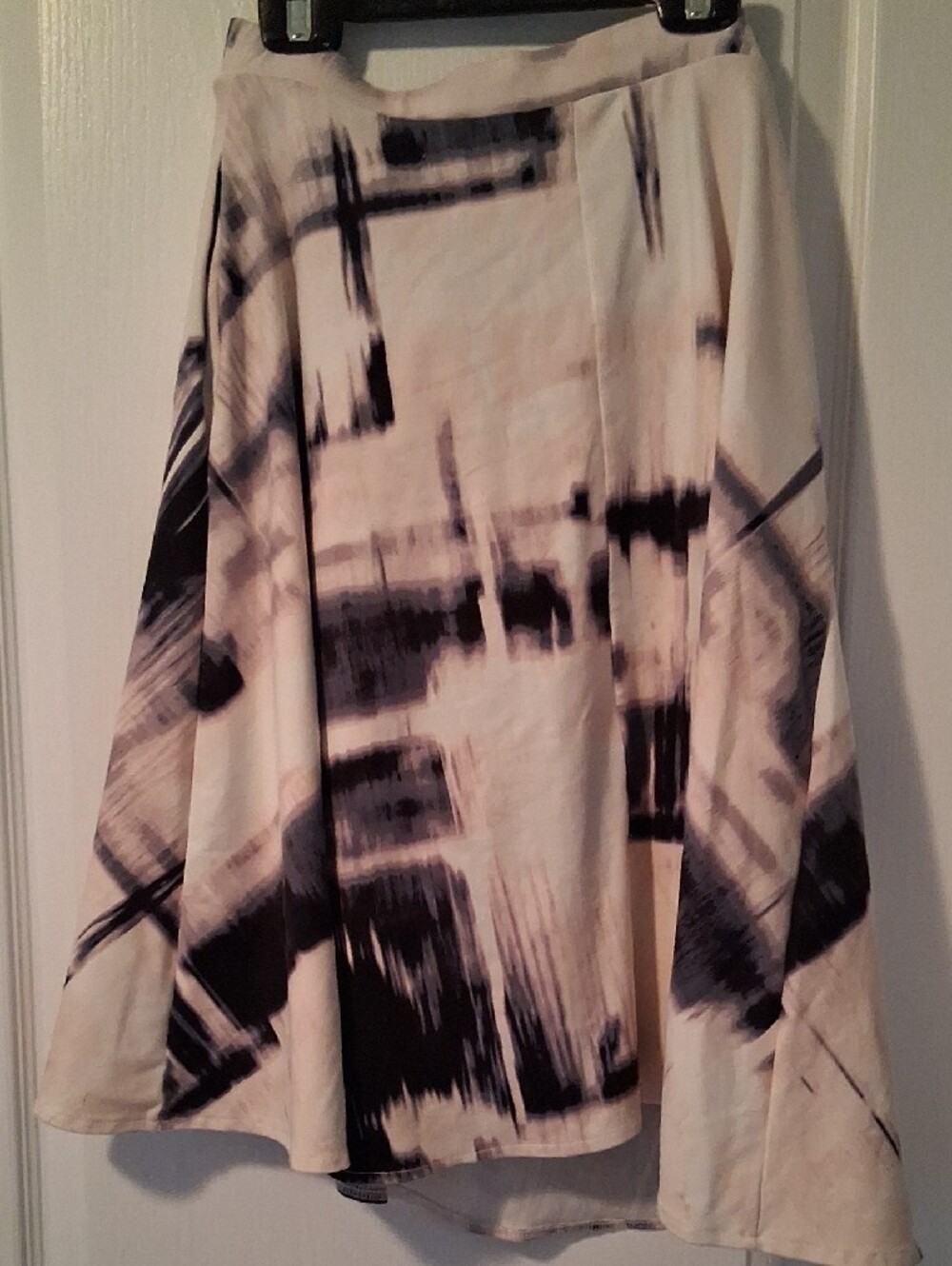 Cynthia Rowley Abstract A-Line Skirt - Picture 3 of 3